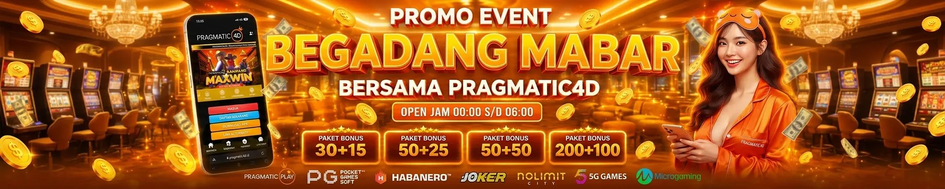EVENT BEGADANG PRAGMATIC4D HUT RI